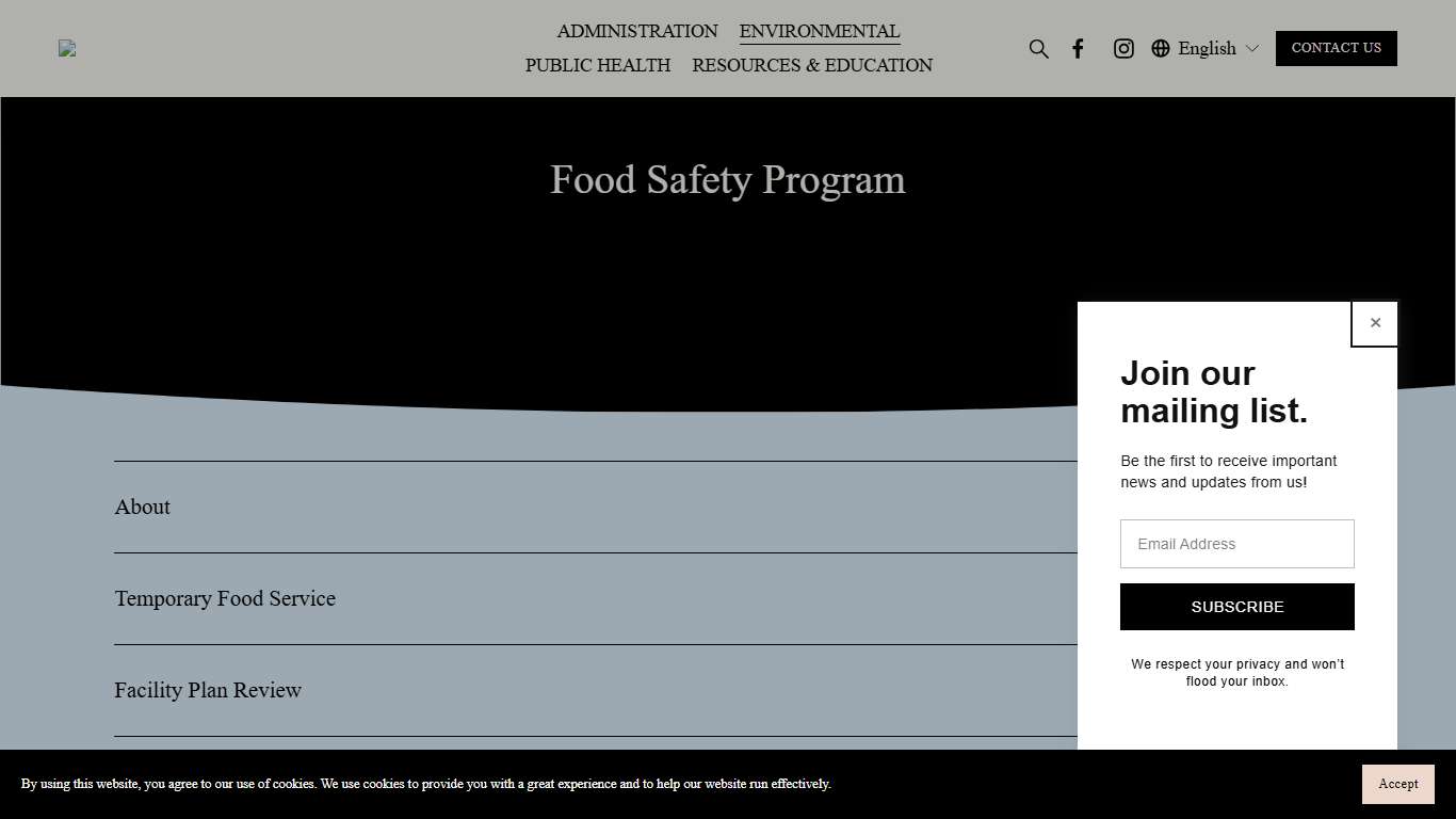 Food Safety — Logan County Health District